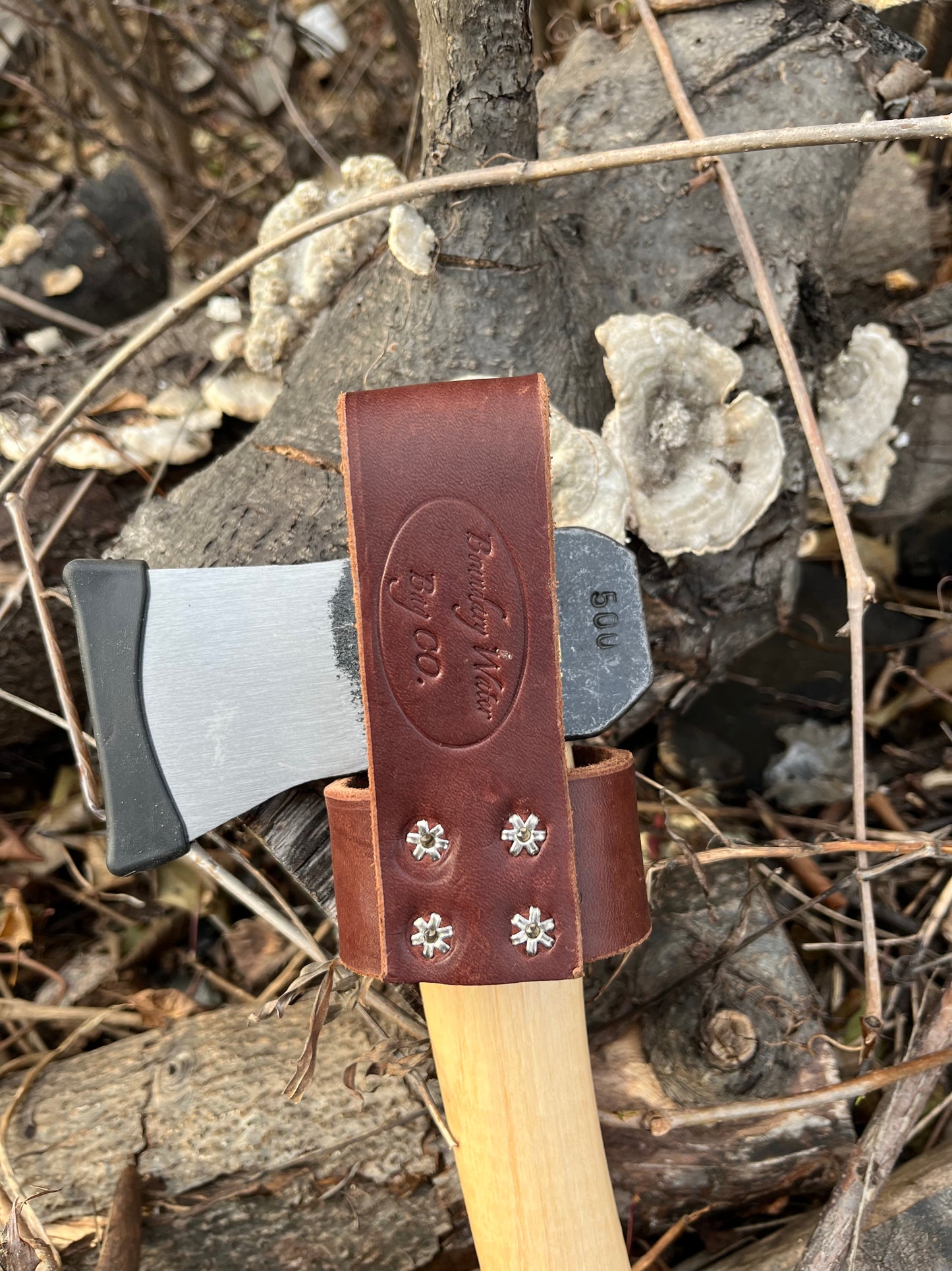 leather axe carrier