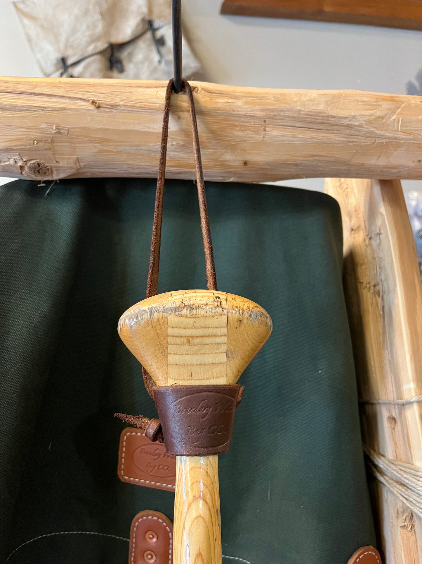 Canoe Paddle Hanger