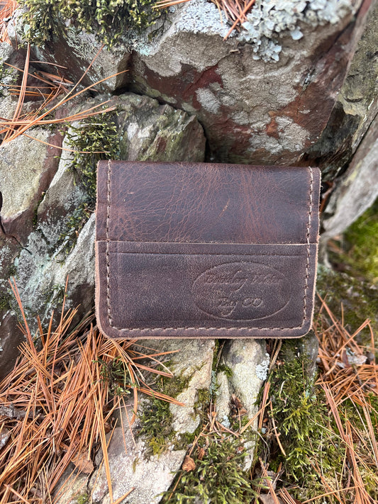 LEATHER 6 CARD WALLET