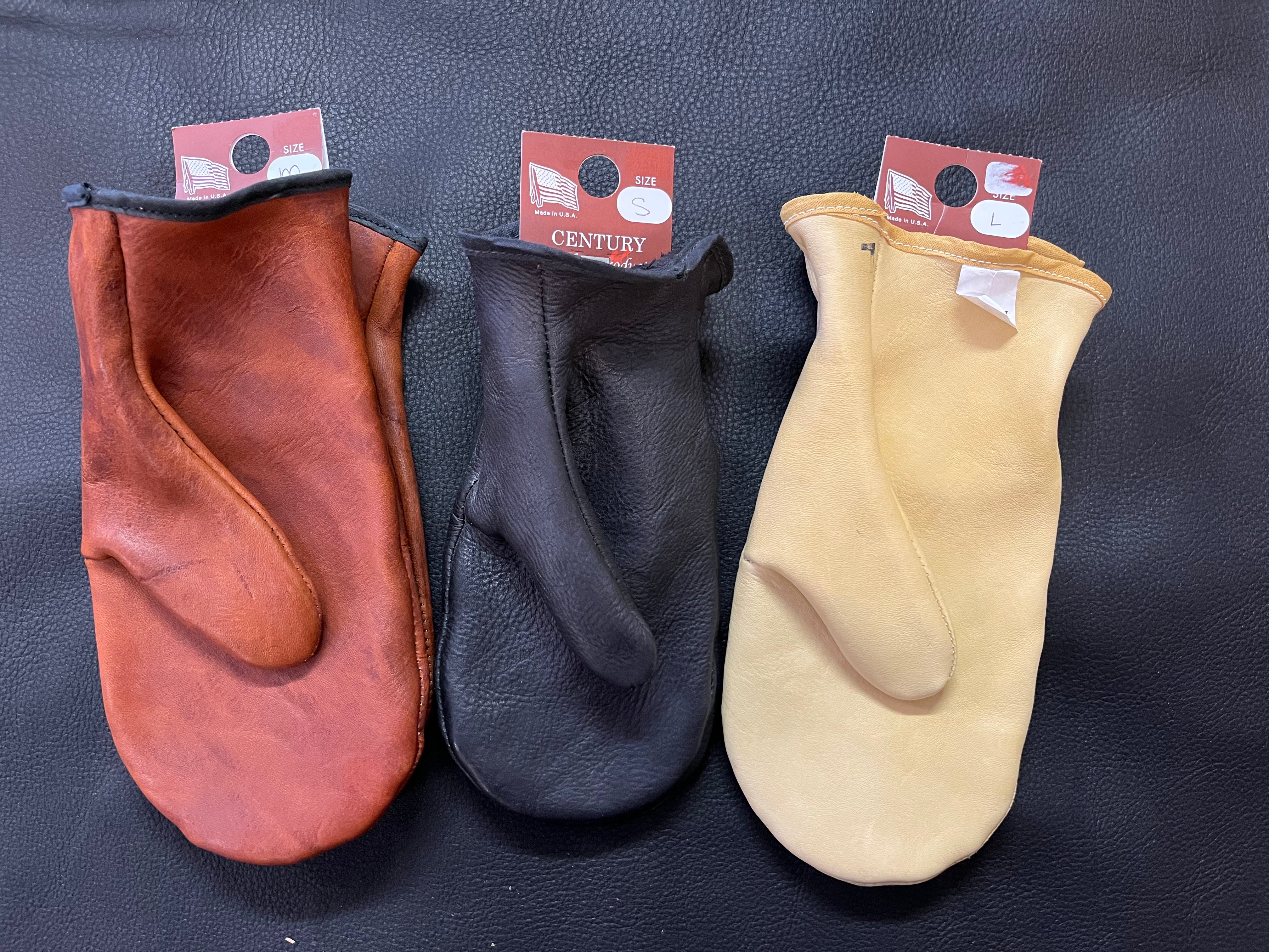 Unlined top chopper mittens